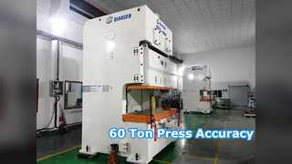 60 Ton Power Press High Accuracy Metal Shaping
