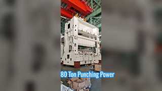 80 Ton H Type Punching Machine for Junction Boxes