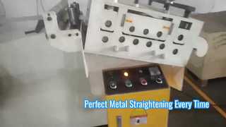 Metal Sheet Uncoiling & Straightening Machine