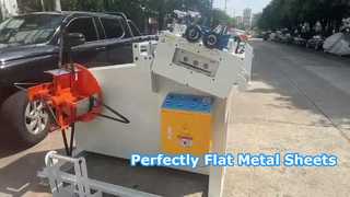 uncoiler and levelering machine 2 in1 