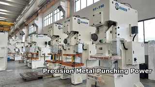 High Accuracy C Frame Metal Punch Press 11kW